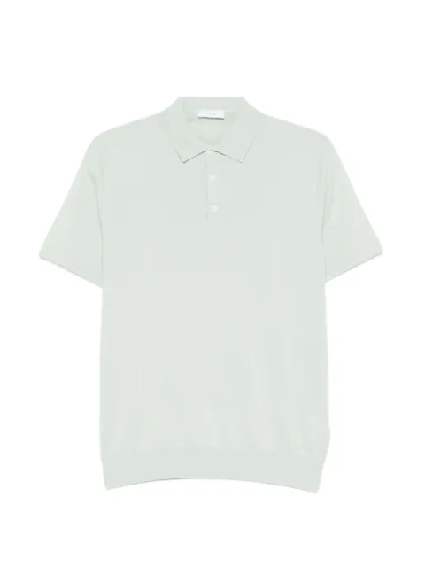 DIKTAT fine-knit polo shirt