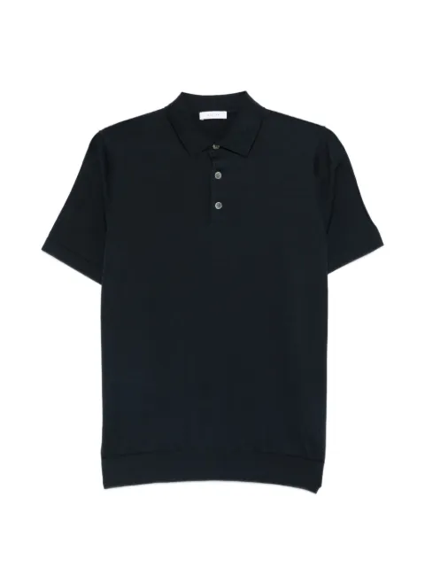 DIKTAT fine-knit polo shirt