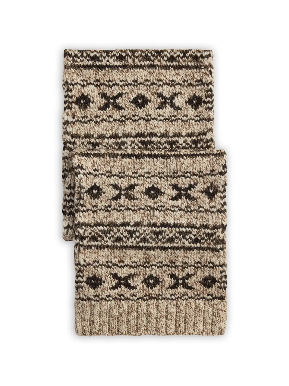 Ralph Lauren RRL Sjaal met patroon Beige