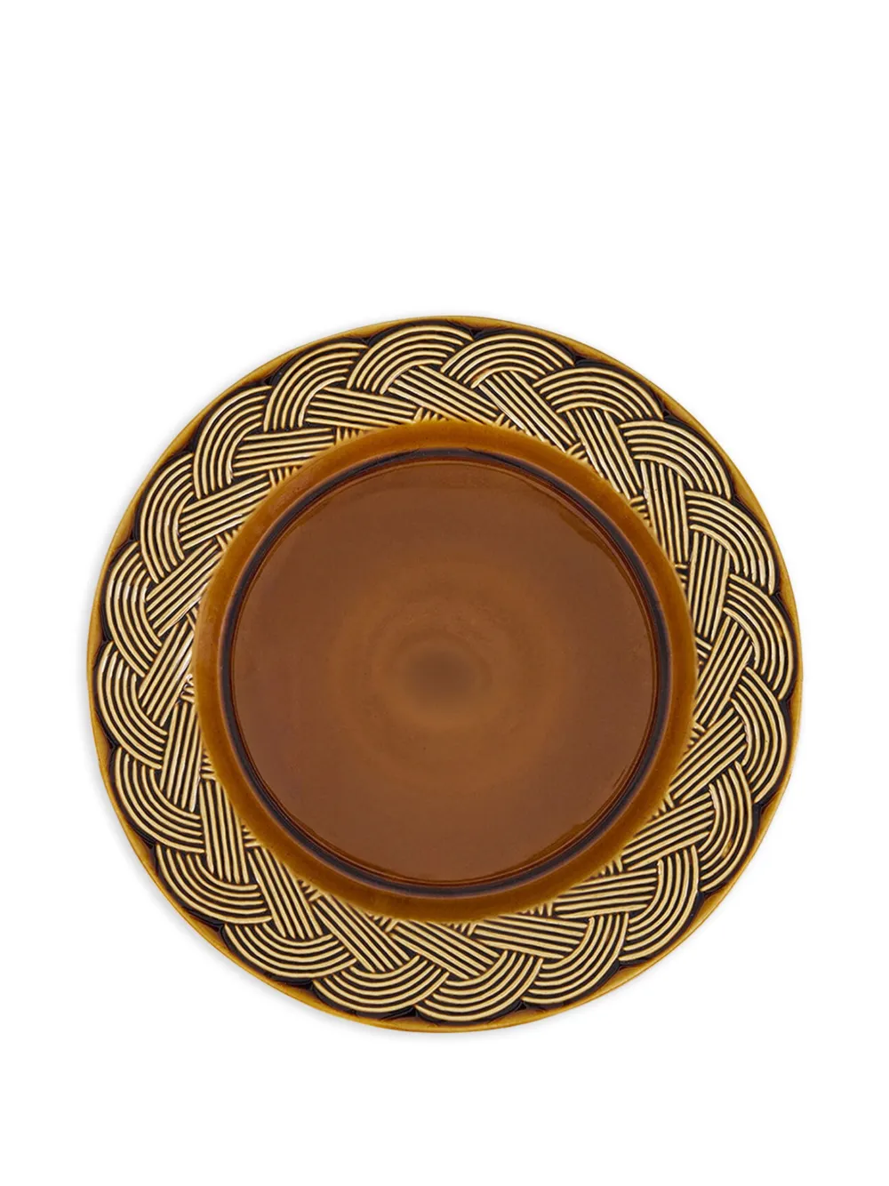 HOUSE OF CAPRICORN Vime dinner plate - Braun