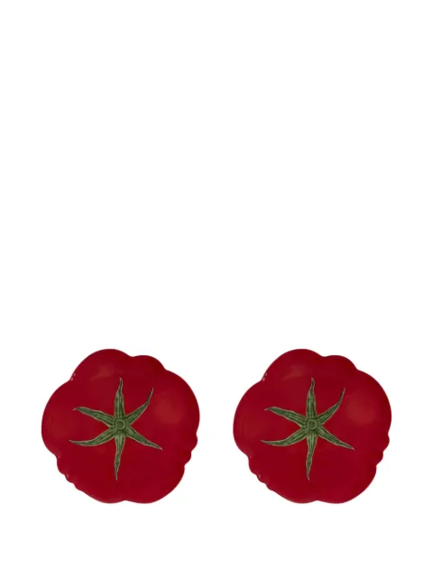 Bordallo Pinheiro Tomate pizza plate (set of two)