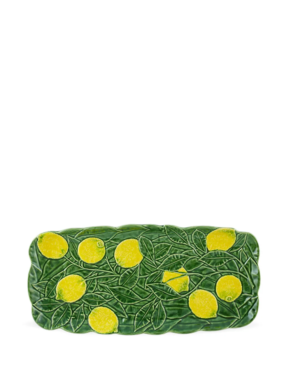 Bordallo Pinheiro Limao platter - Verde