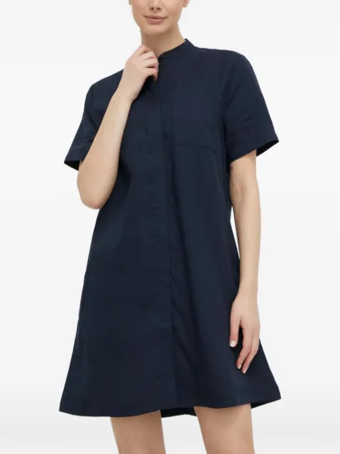 JACK WOLFSKIN chest-pocket shirt mini dress
