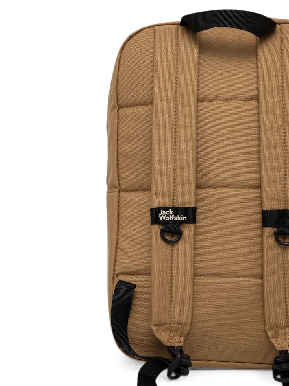 JACK WOLFSKIN Rugzak met logo-patch en gespsluiting Beige