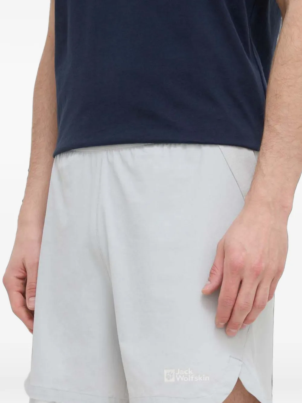 JACK WOLFSKIN Prelight trainingsshorts Grijs