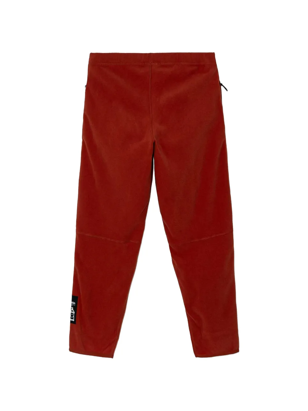 JACK WOLFSKIN Broek met logopatch Rood