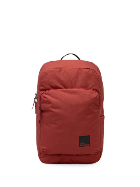 JACK WOLFSKIN Taubenberg logo-patch zip-fastening backpack