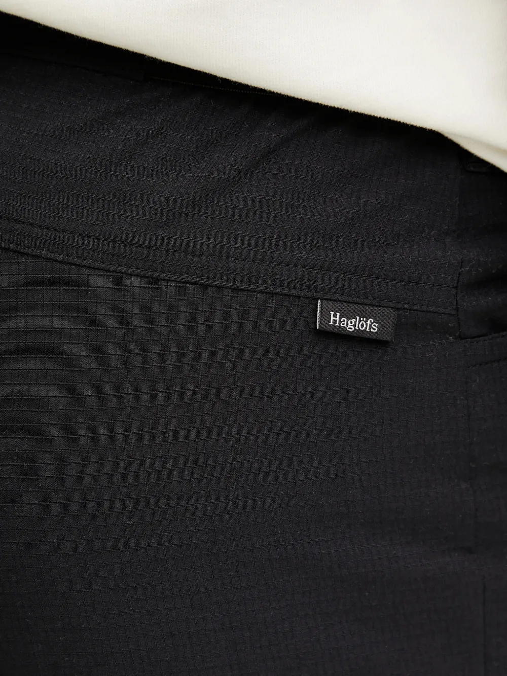 Haglöfs Shorts met textuur Zwart