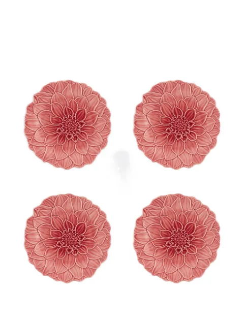 Bordallo Pinheiro Maria Flor dessert plate (set of four)