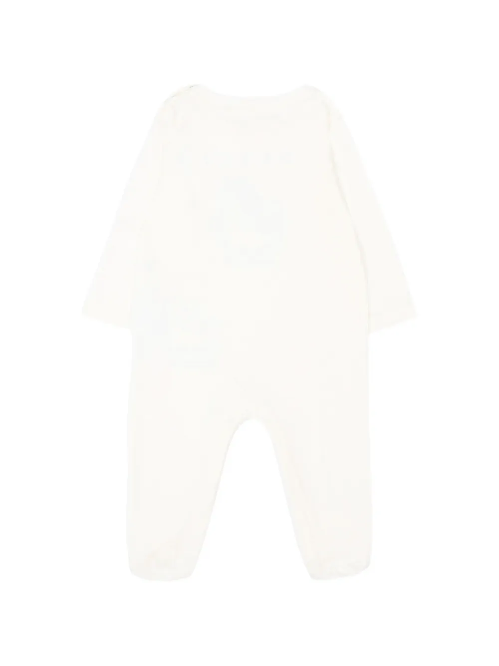 Gucci Kids Romper met logo en grafische print Wit