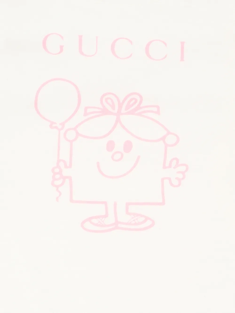  Gucci Kids Graphic Babygrow - White 