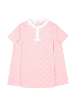 GUCCI ピンク　Gロゴ　ベビーワンピース　24m Pale Pink Cotton Baby Gift Set With Gucci Logo | GUCCI® US