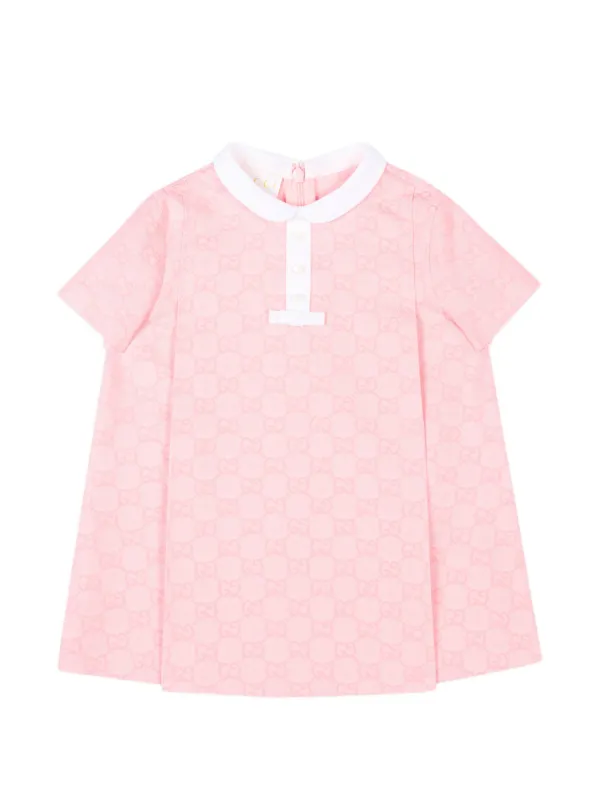 Gucci Kids ショートスリーブ ワンピース | ピンク | FARFETCH JP