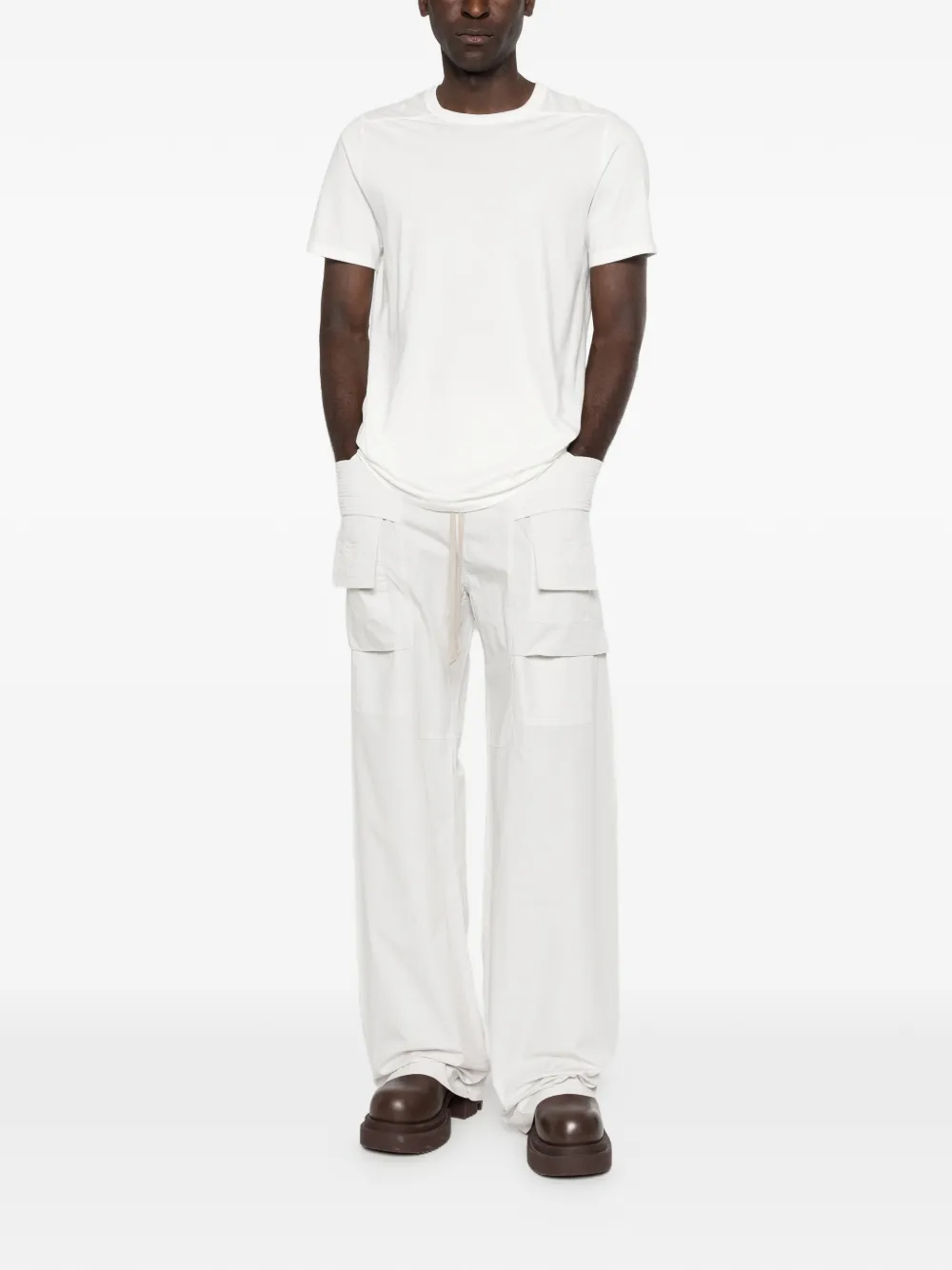 Rick Owens DRKSHDW Broek met trekkoord Grijs
