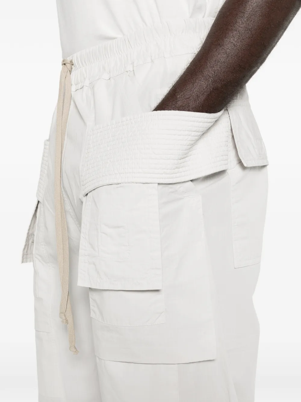 Rick Owens DRKSHDW Broek met trekkoord Grijs