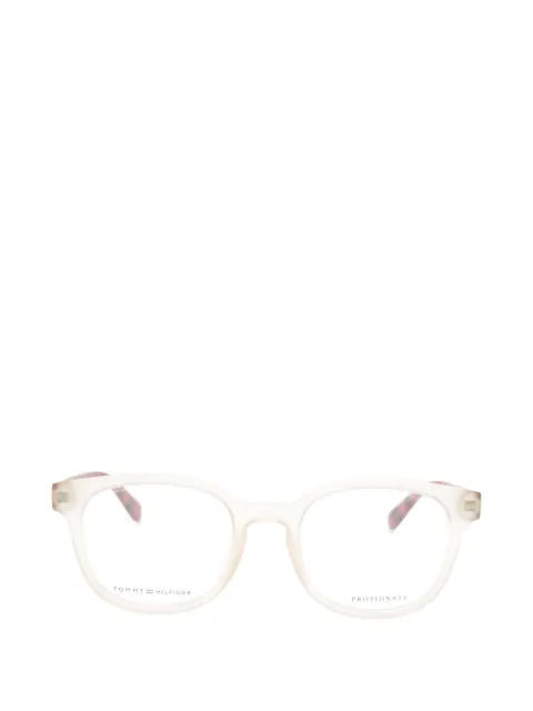 Tommy Hilfiger tortoiseshell-effect square-frame glasses