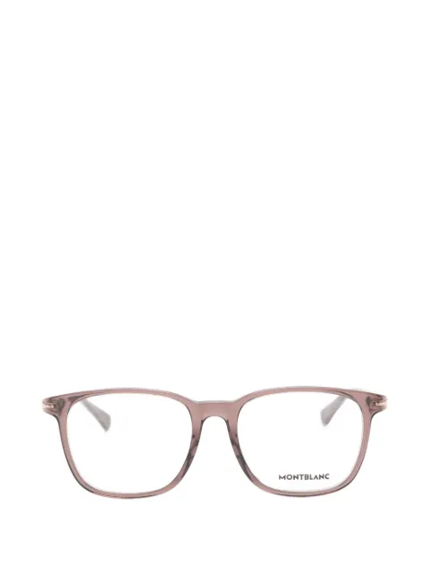 Montblanc square-frame glasses