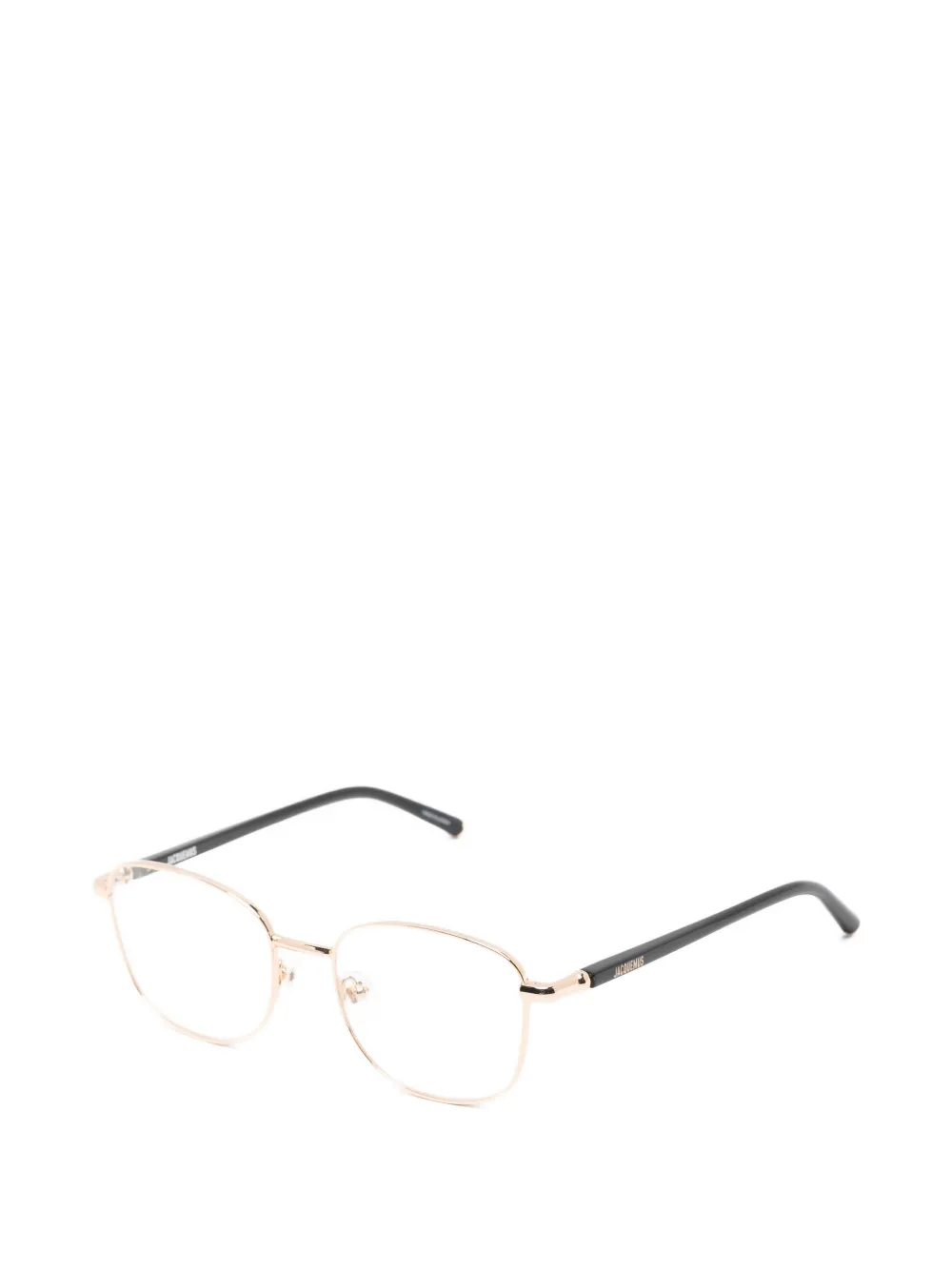 Jacquemus Bril met geometrisch montuur Goud