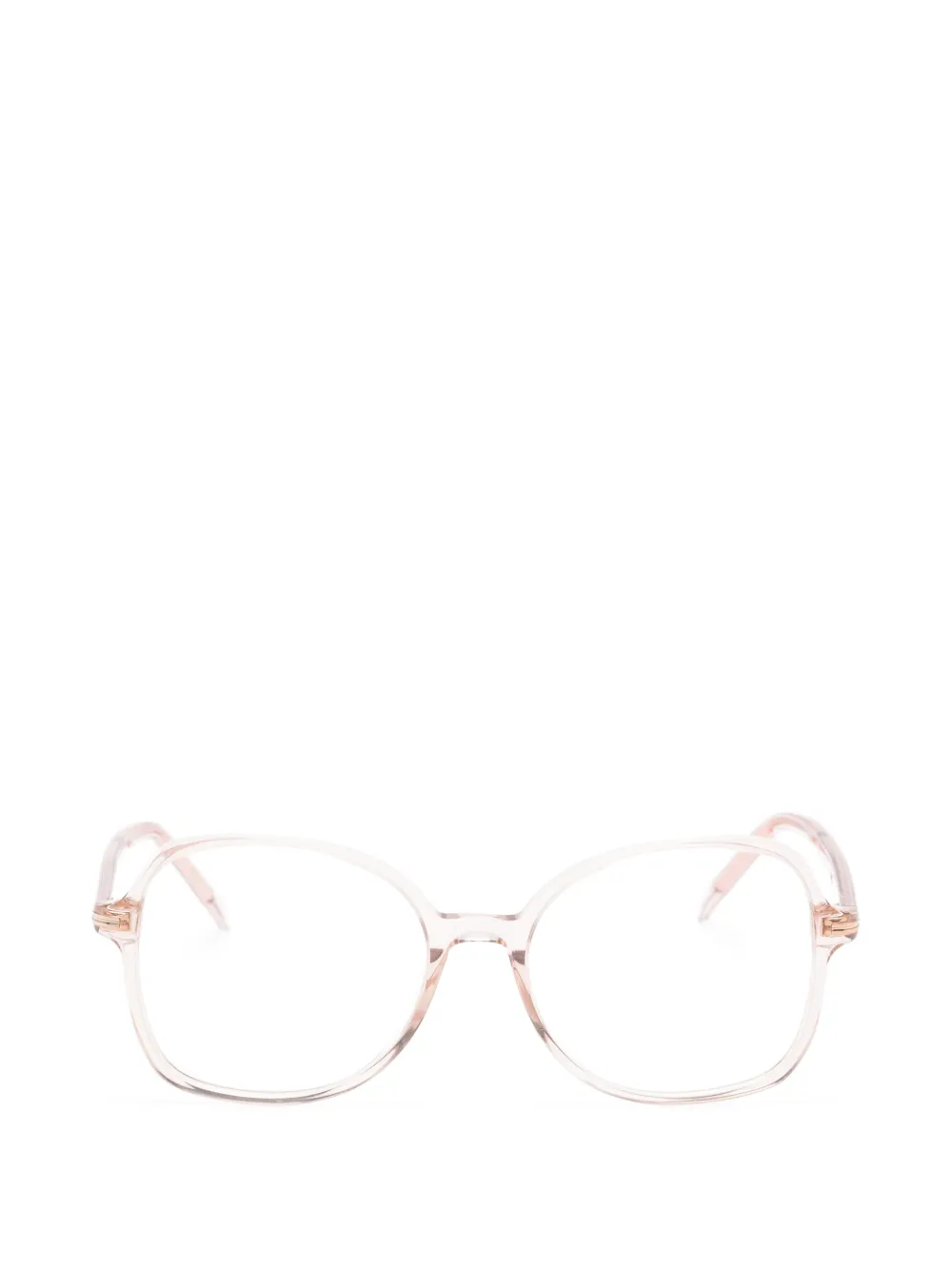 BOSS square-frame glasses - Rosa
