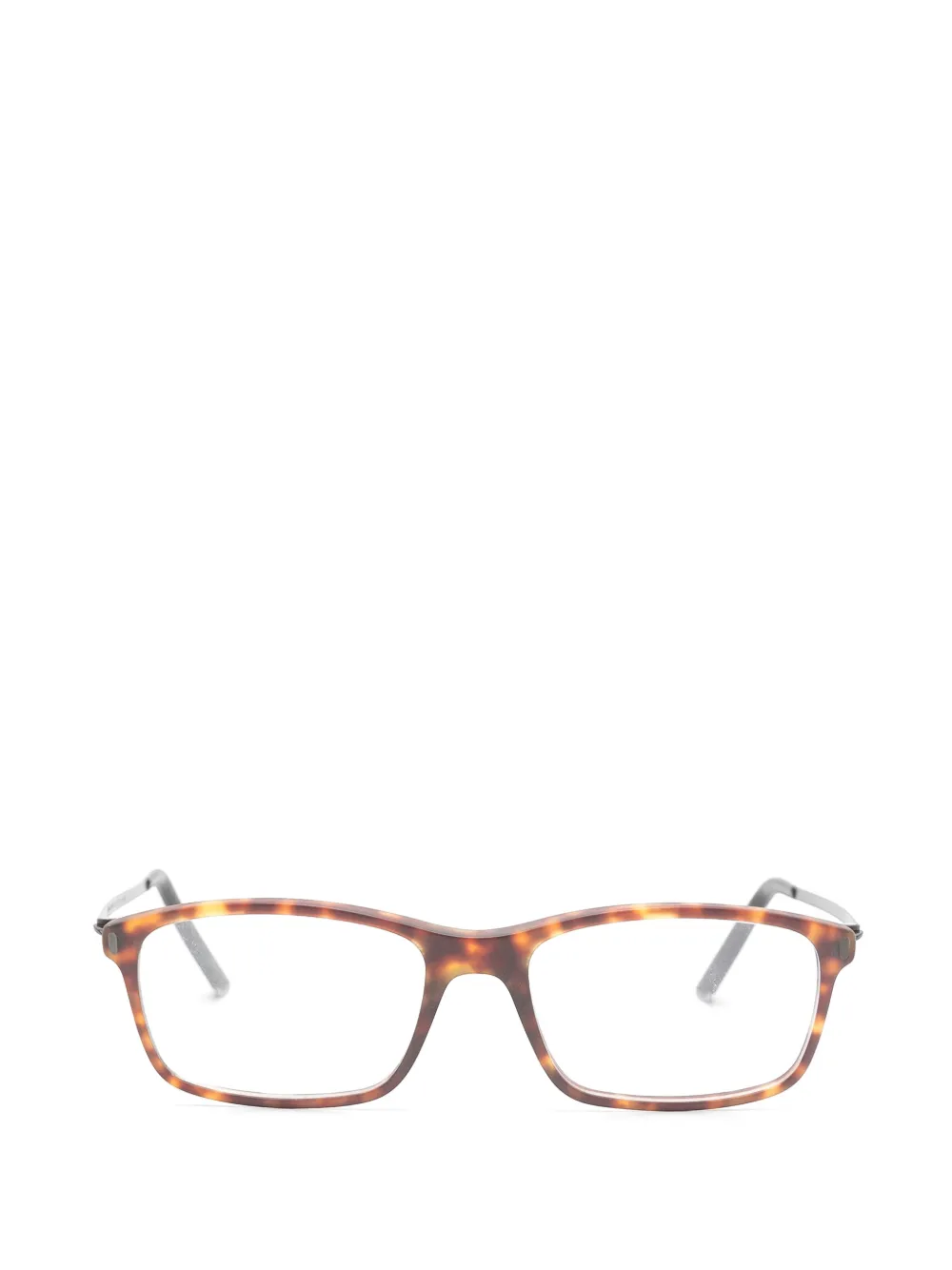 Minima tortoiseshell-effect Hybrid-3 glasses - Marrone