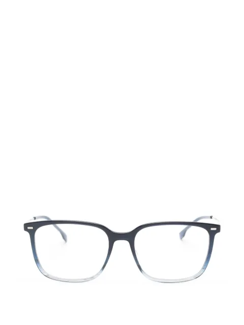 BOSS square-frame glasses