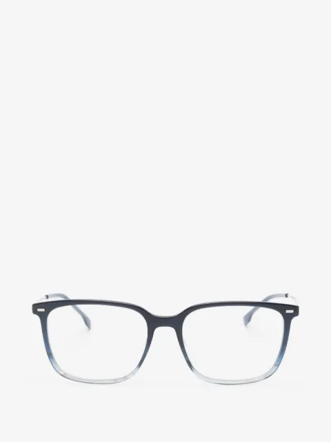 BOSS square-frame glasses