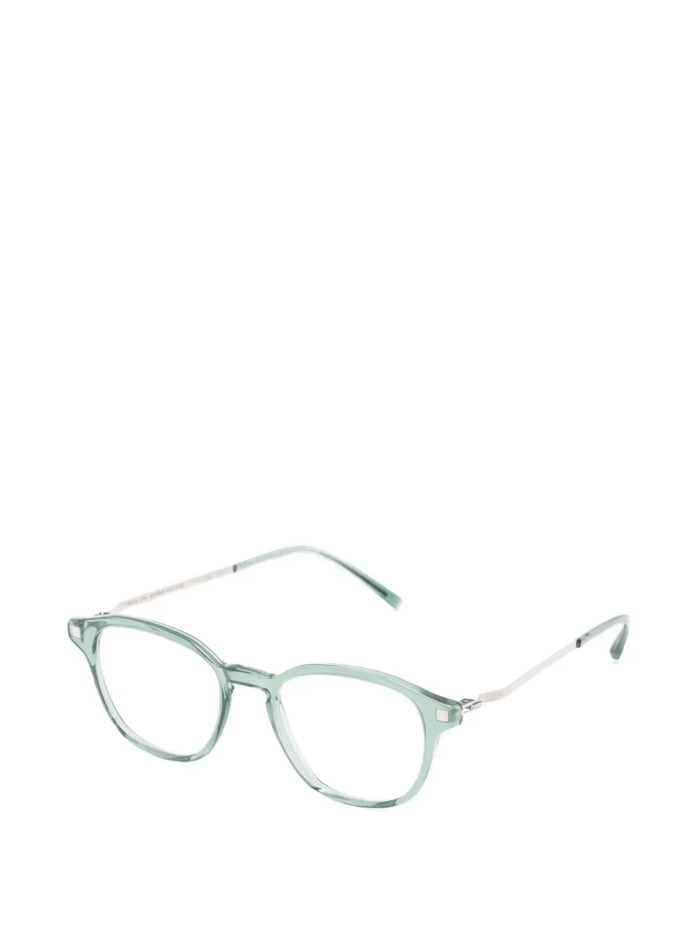 Mykita Yura bril met rond montuur Groen