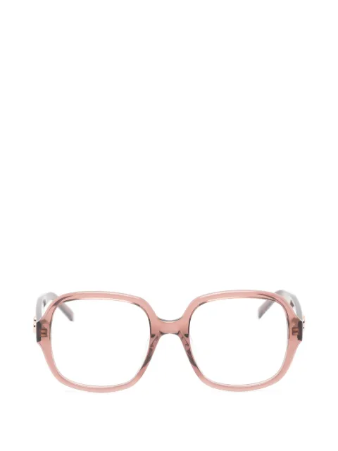 BOSS square-frame glasses