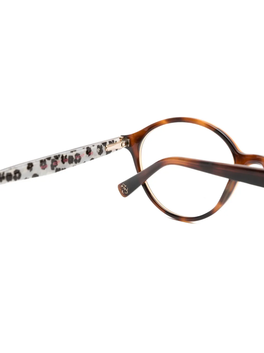 Ted Baker Kaity bril met rond montuur Bruin