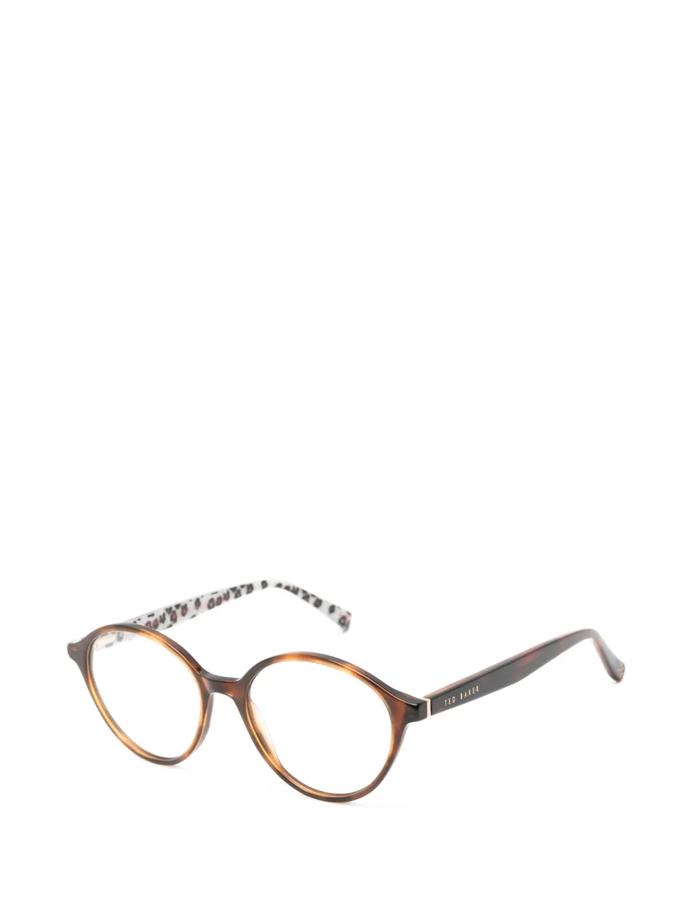 Ted Baker Kaity bril met rond montuur Bruin