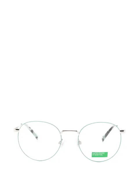Benetton round-frame glasses