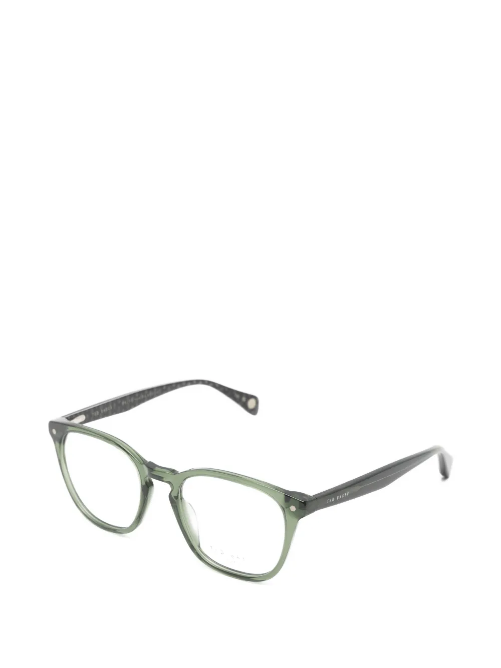Ted Baker Jesse square-frame glasses - Verde