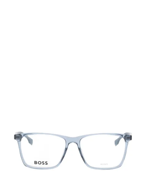 BOSS square-frame glasses