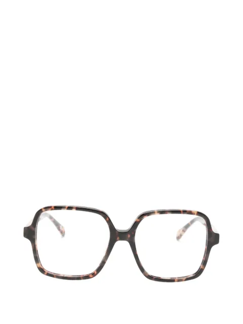 Zadig&Voltaire logo-plaque square-frame glasses