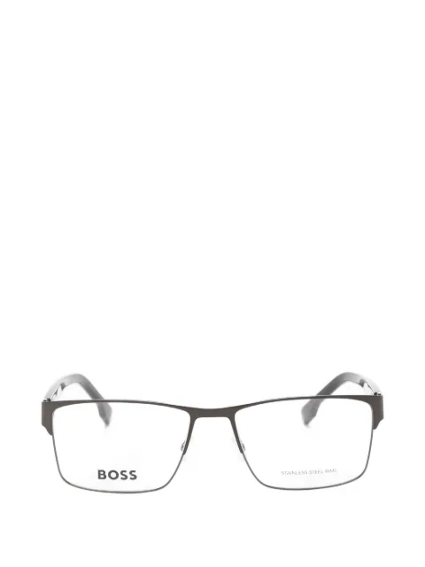 BOSS rectangle-frame glasses
