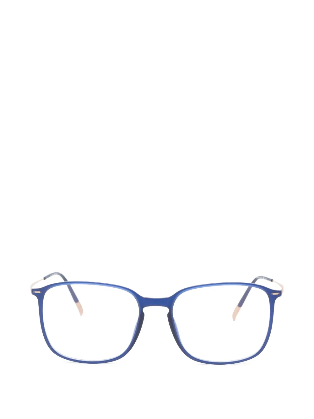 Silhouette square-frame glasses - Blu
