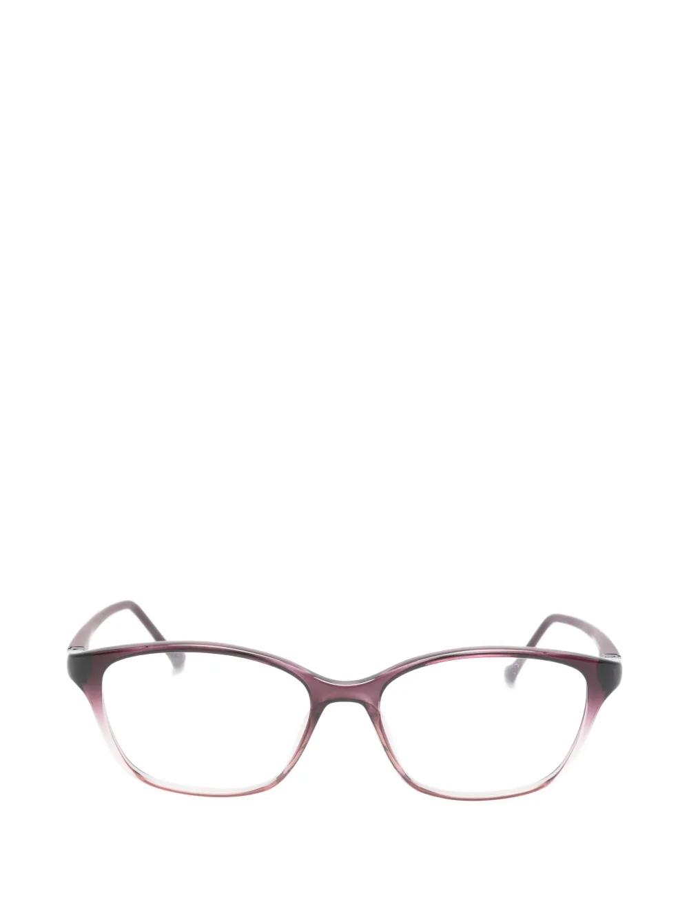 STEPPER EYEWEAR gradient-effect rectangle-frame glasses - Viola