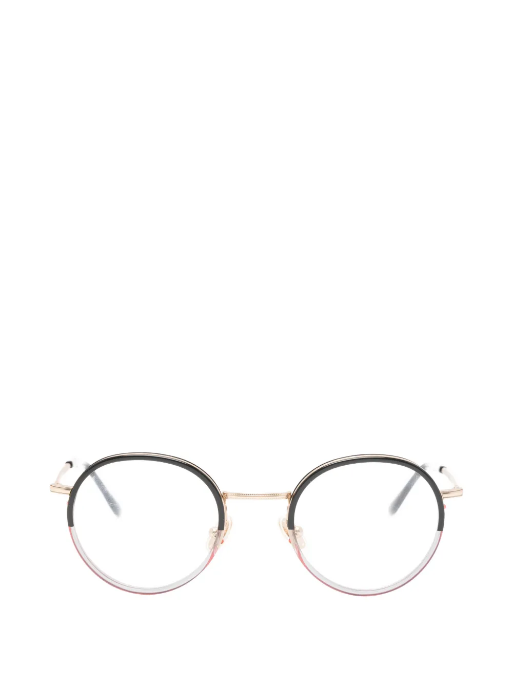 KYme Noah round-frame glasses - Nero
