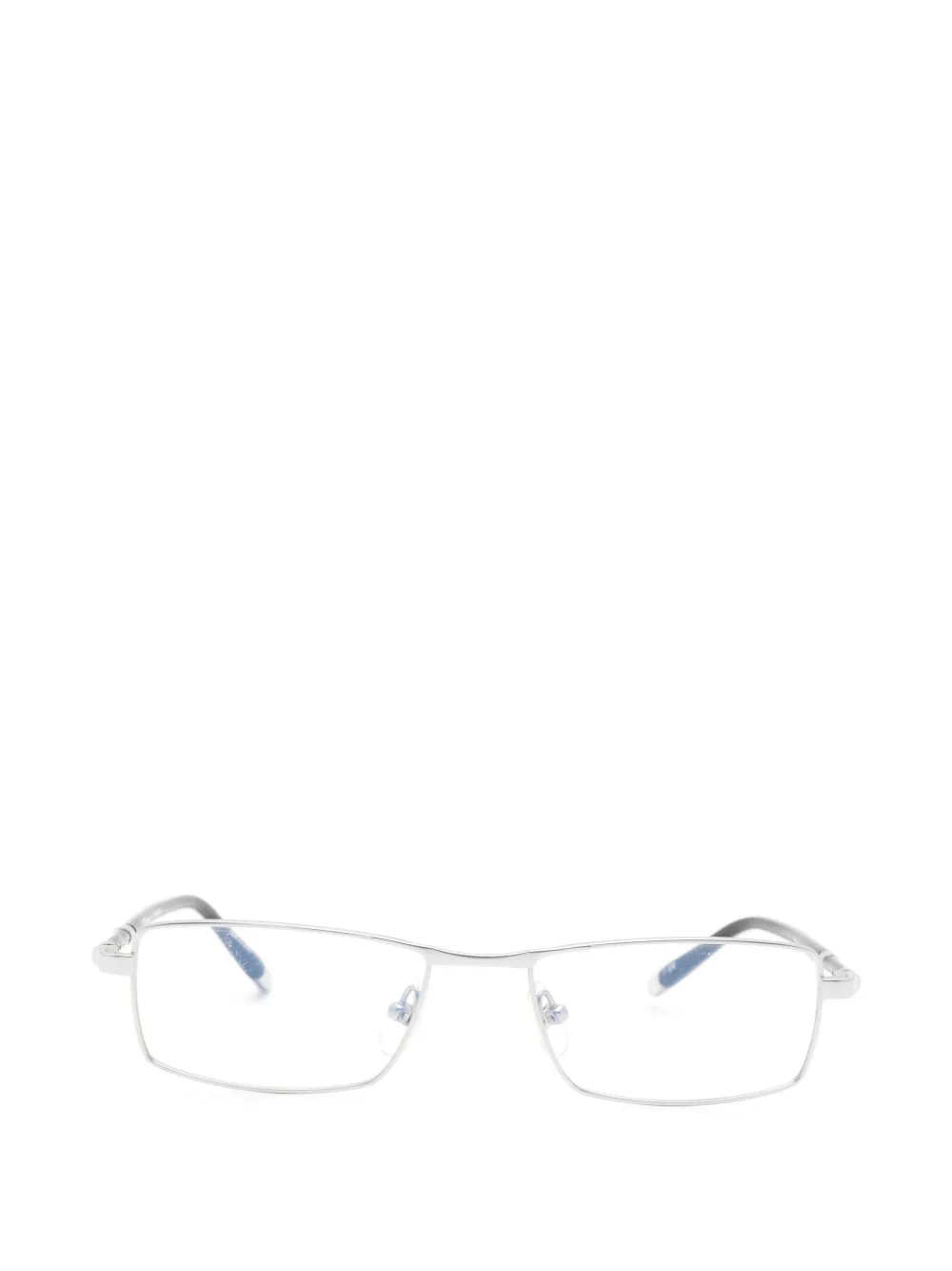 S.T. Dupont rectangle-frame glasses - Argento