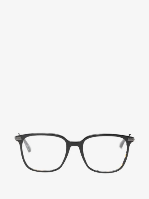 Ted Baker tortoiseshell-effect square-frame glasses