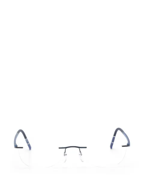 Silhouette rimless oval glasses