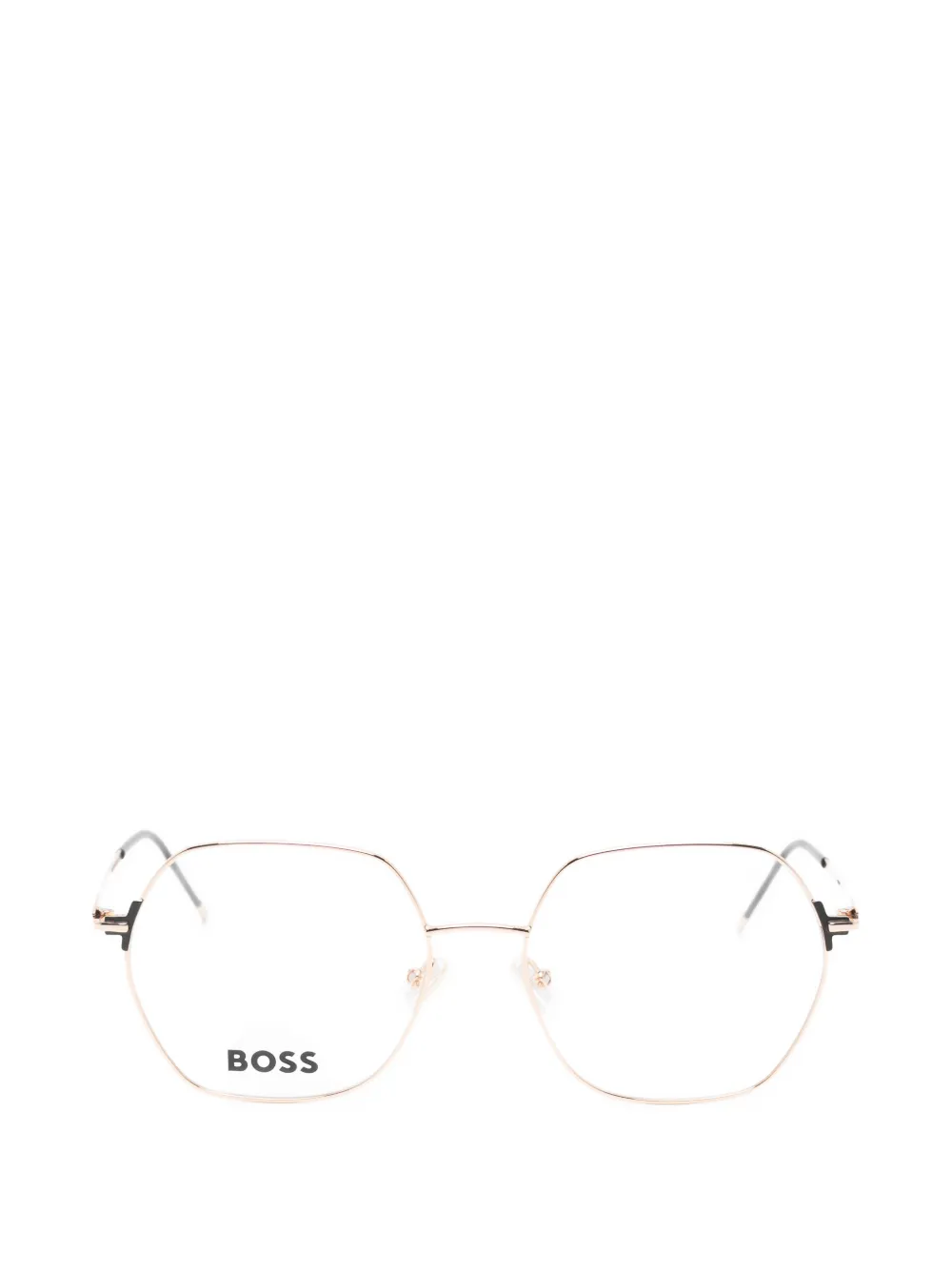 BOSS geometric-frame glasses - Oro