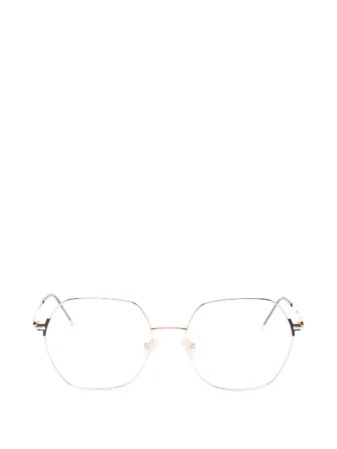 BOSS geometric-frame glasses