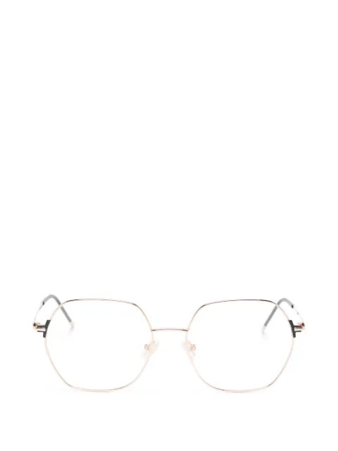 BOSS geometric-frame glasses