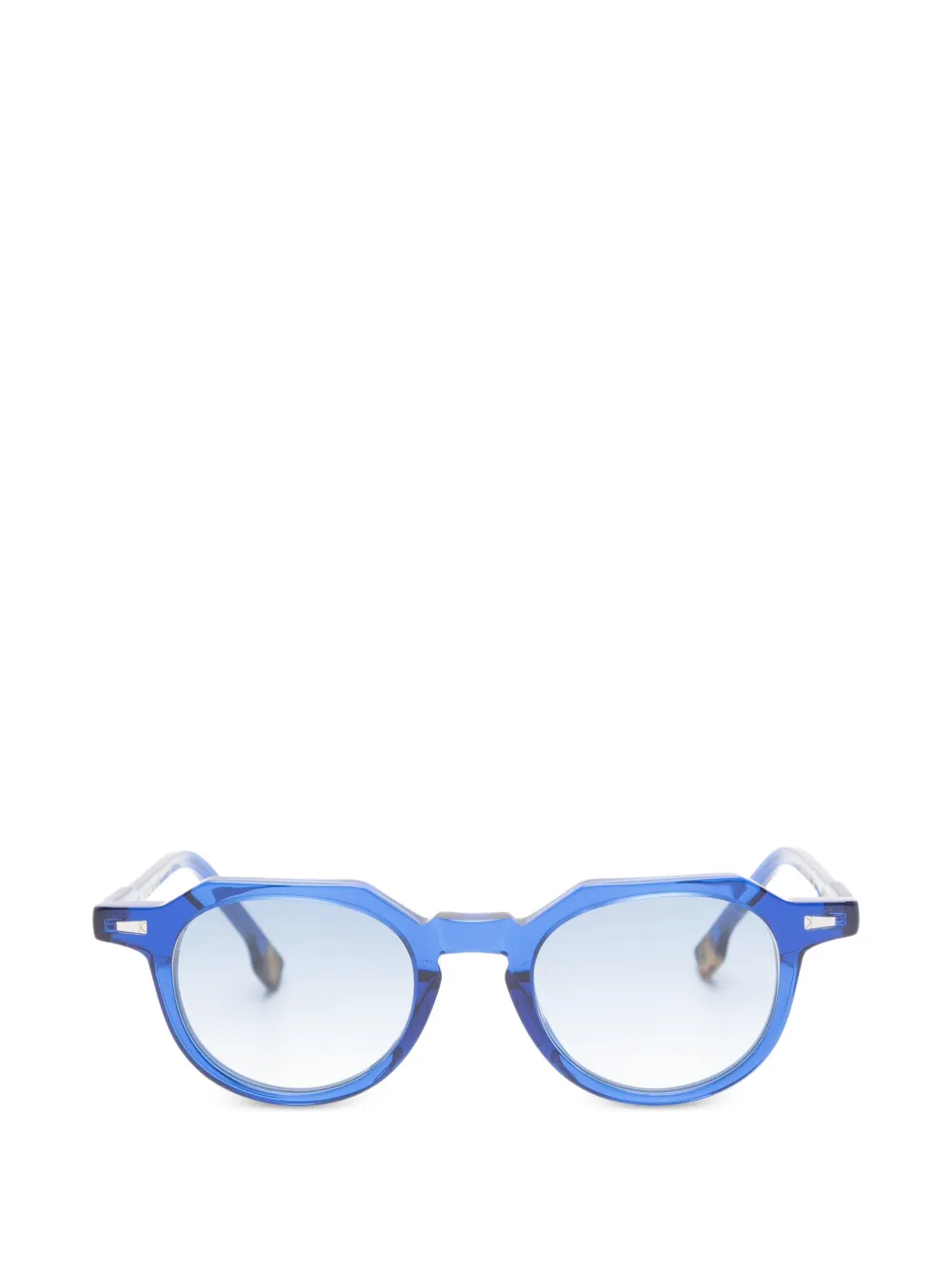 KYme Lars geometric-frame sunglasses - Blu
