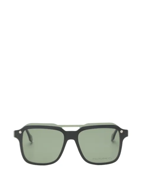 PHILOSOPHEYES tortoiseshell-effect glasses