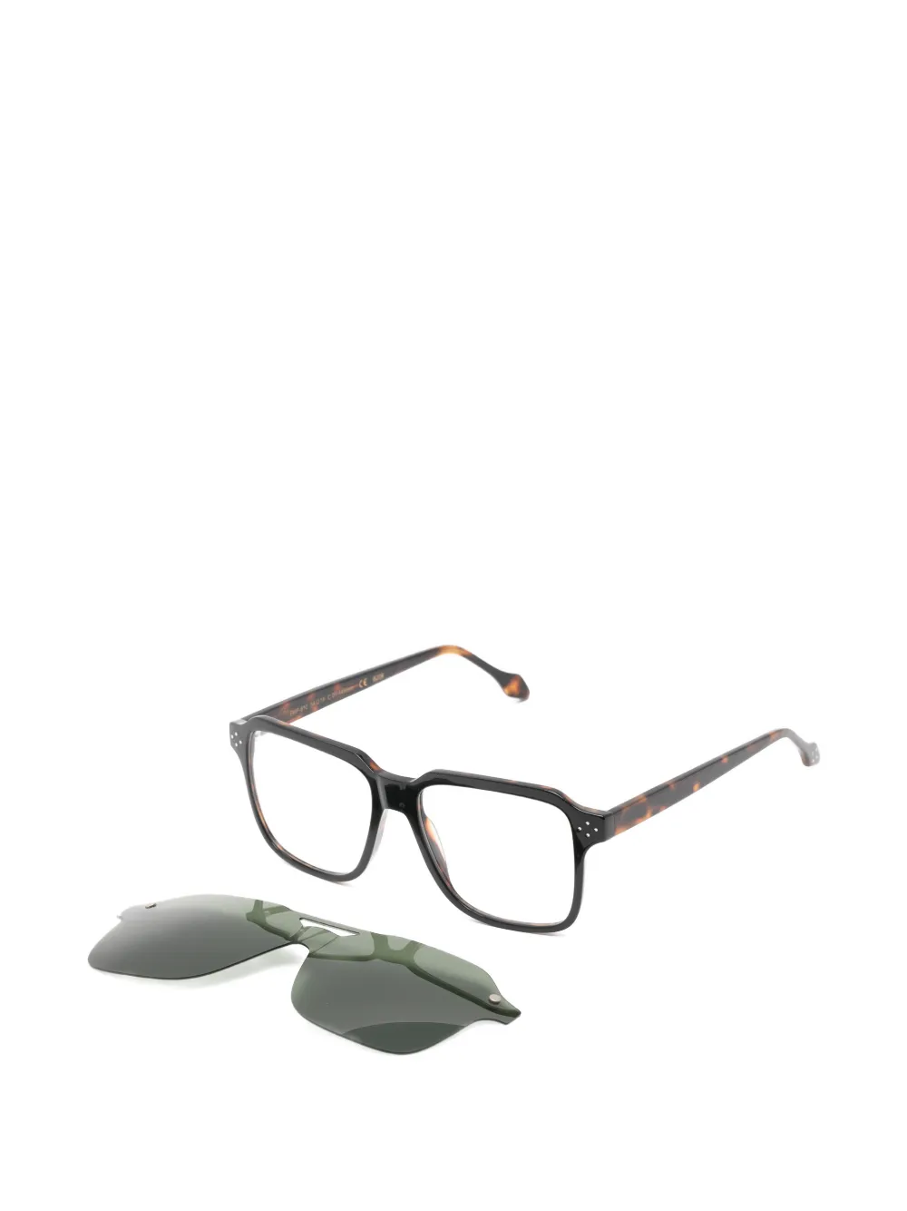 Philosopheyes Gafas Con Efecto De Carey - Negro 