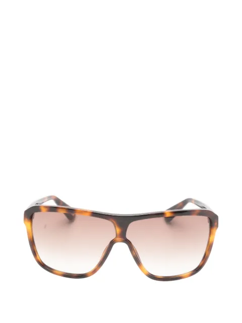 Marc Jacobs Eyewear tortoiseshell-effect geometric-frame sunglasses