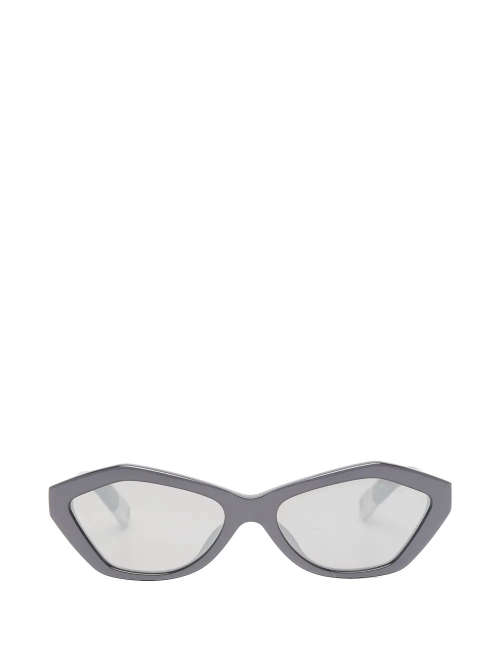 Jacquemus Bambino geometric-frame sunglasses - Grigio
