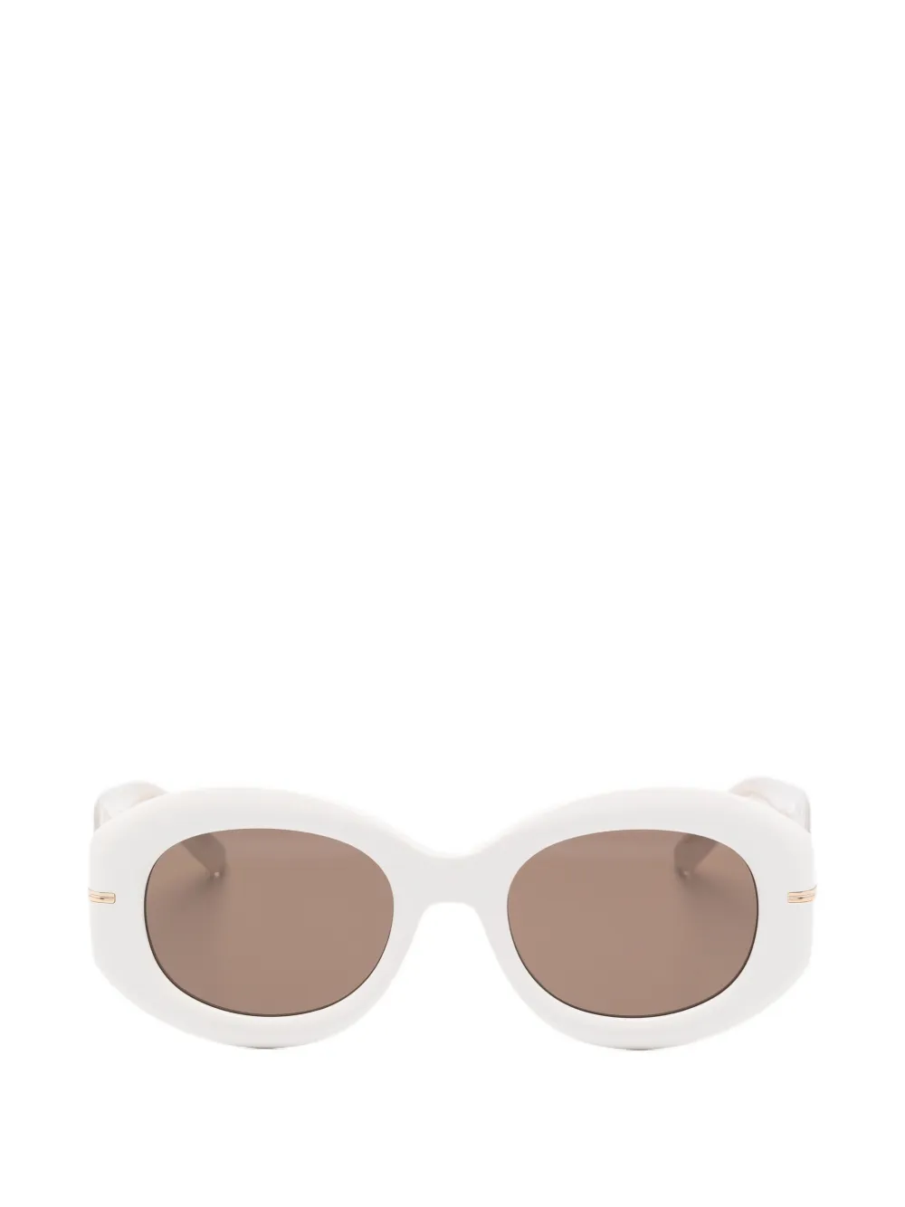 BOSS round-frame sunglasses - Bianco